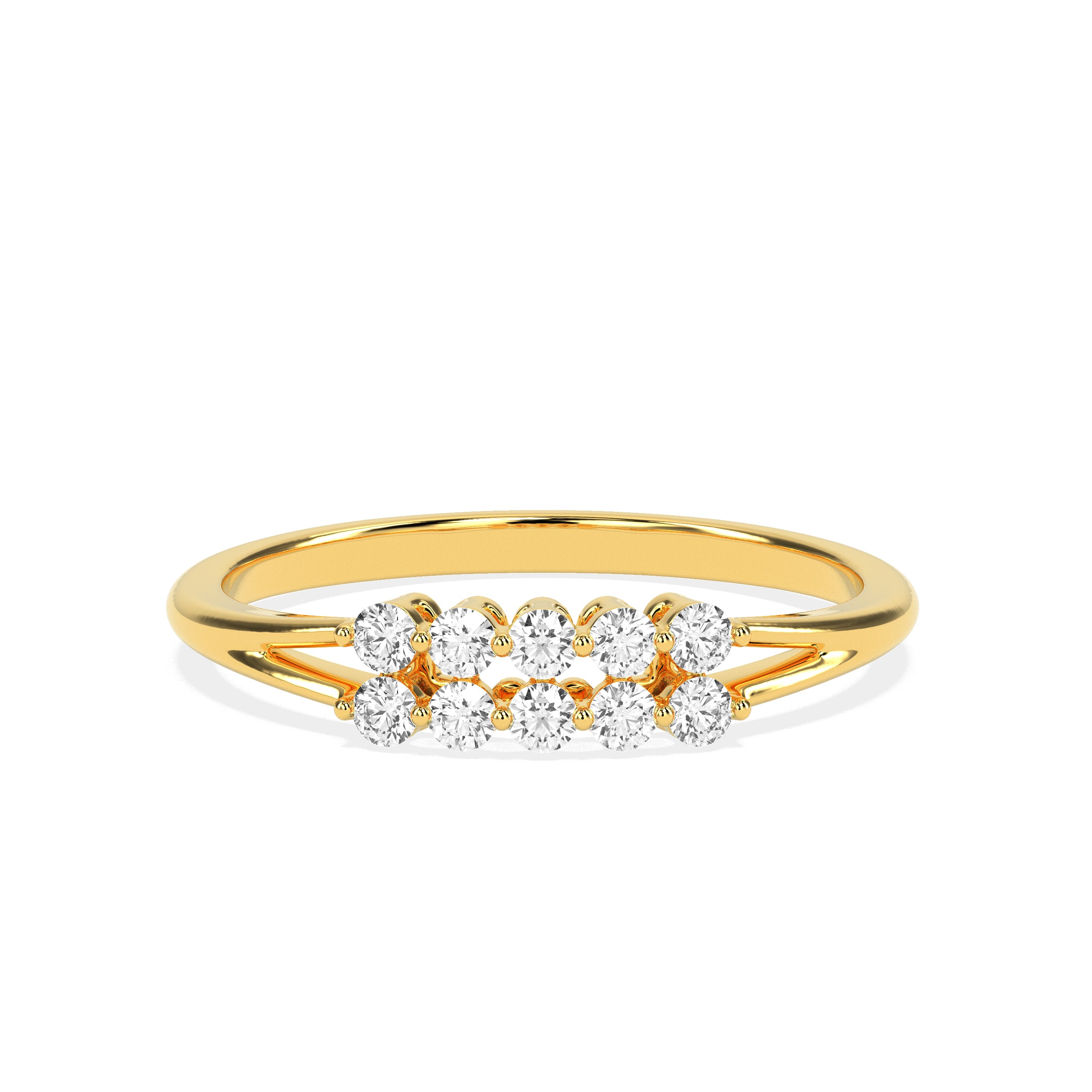 Marquise Style Diamond Cluster Ring in 14K & 18K Gold | White, Yellow & Rose Gold Diamond Ring