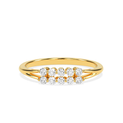 Marquise Style Diamond Cluster Ring in 14K & 18K Gold | White, Yellow & Rose Gold Diamond Ring